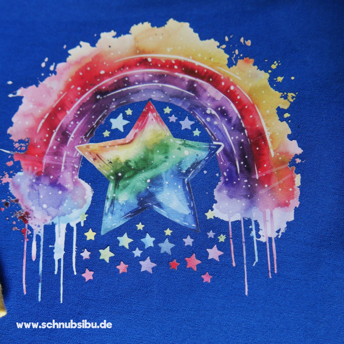 Bügelbild Regenbogen 12